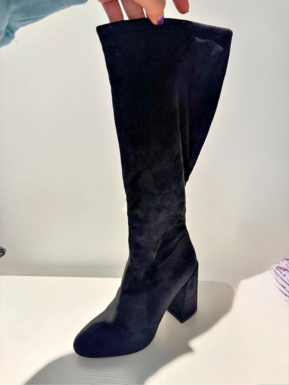 Jessica Simpson Black Over-the-Knee Boots